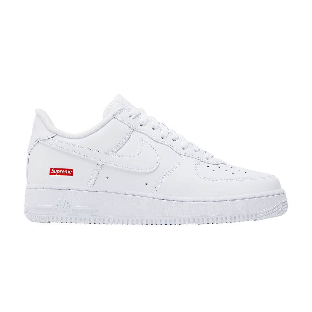 Supreme x Air Force 1 Low Box Logo - White - Nike Sneaker