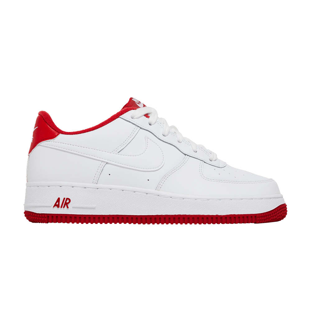 Nike Air Force 1 GS White University Red - Nike Sneaker