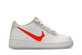 Nike Air Force 1 LV8 3 GS White Total Orange - Nike Sneaker, Detailansicht 3
