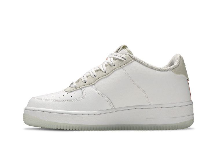 Nike Air Force 1 LV8 3 GS White Total Orange - Nike Sneaker, Detailansicht 5