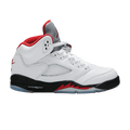 Air Jordan 5 Retro Fire Red Silver Tongue (GS) - Air Jordan Sneaker