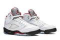 Air Jordan 5 Retro Fire Red Silver Tongue (GS) - Air Jordan Sneaker, Detailansicht 9