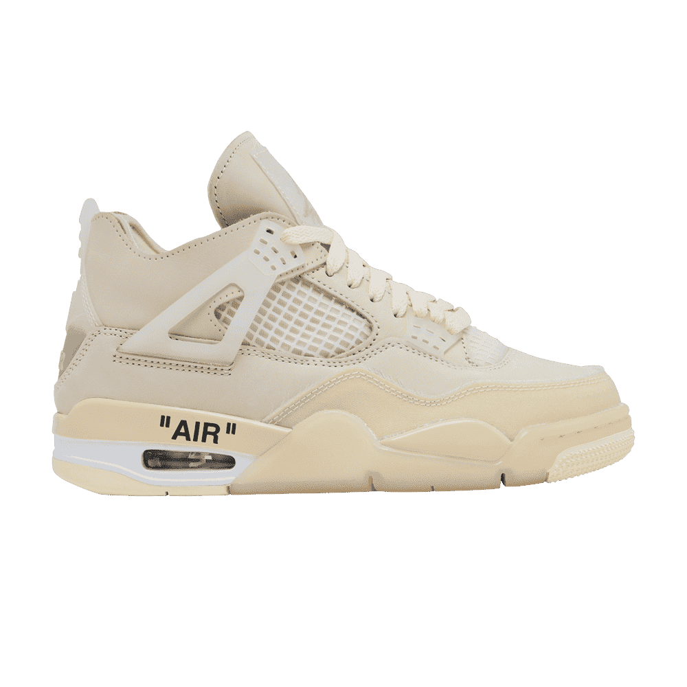 Off-White x Wmns Air Jordan 4 Retro SP Sail