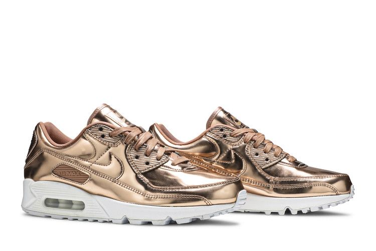 Nike Wmns Air Max 90 Metallic Pack - Rose Gold - Nike Sneaker, Detailansicht 10