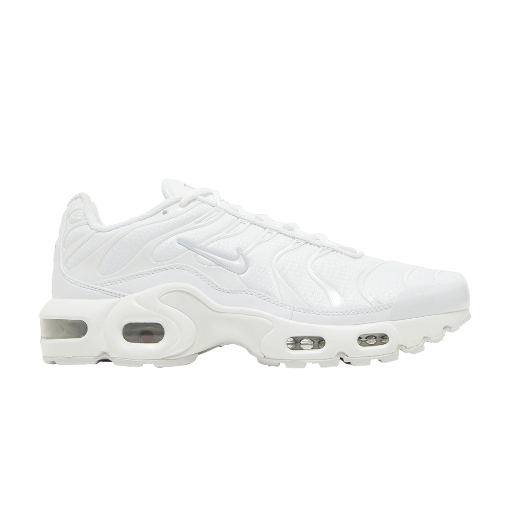 Nike Air Max Plus GS White Metallic Silver - Nike Sneaker