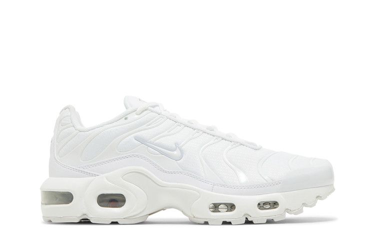 Nike Air Max Plus GS White Metallic Silver - Nike Sneaker, Detailansicht 3