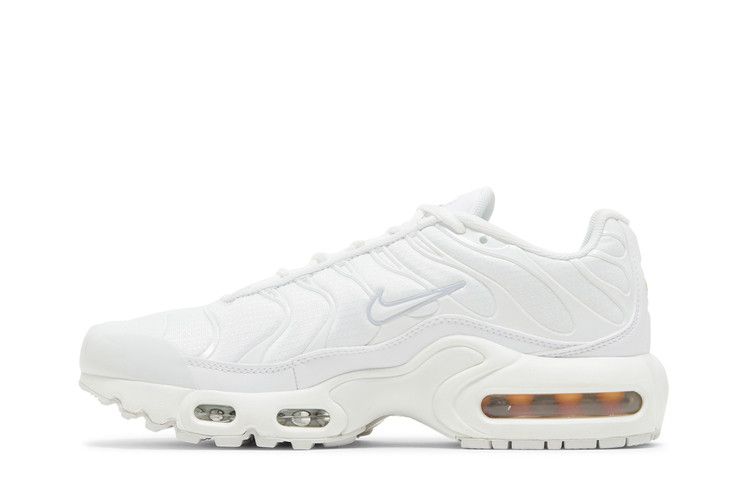 Nike Air Max Plus GS White Metallic Silver - Nike Sneaker, Detailansicht 5