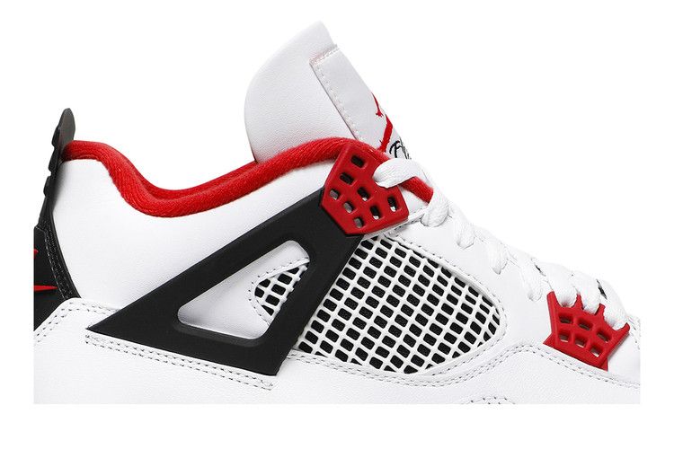 Air Jordan 4 Retro Fire Red - Air Jordan Sneaker, Detailansicht 3
