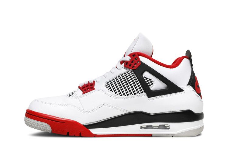 Air Jordan 4 Retro Fire Red - Air Jordan Sneaker, Detailansicht 4
