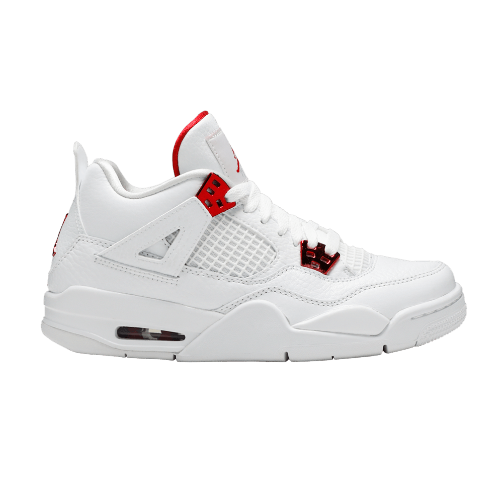 Air Jordan 4 Retro GS Red Metallic - Air Jordan Sneaker, Detailansicht 2