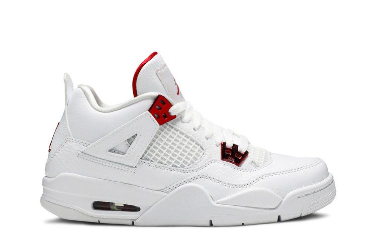 Air Jordan 4 Retro GS Red Metallic - Air Jordan Sneaker, Detailansicht 3