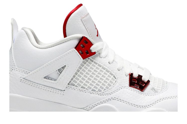 Air Jordan 4 Retro GS Red Metallic - Air Jordan Sneaker, Detailansicht 4