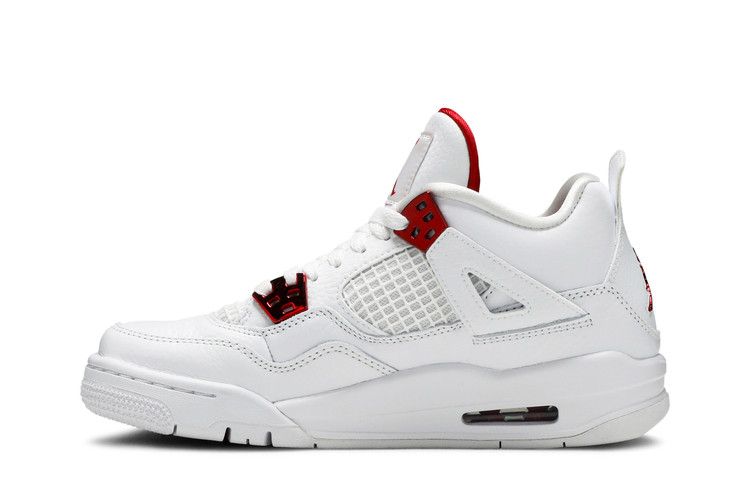 Air Jordan 4 Retro GS Red Metallic - Air Jordan Sneaker, Detailansicht 5