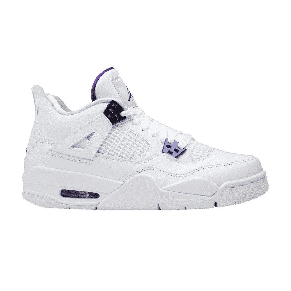 Air Jordan 4 Retro GS Purple Metallic