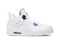 Air Jordan 4 Retro GS Purple Metallic - Air Jordan Sneaker, Detailansicht 3