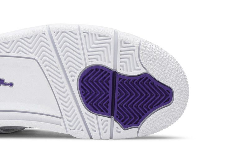 Air Jordan 4 Retro GS Purple Metallic - Air Jordan Sneaker, Detailansicht 7