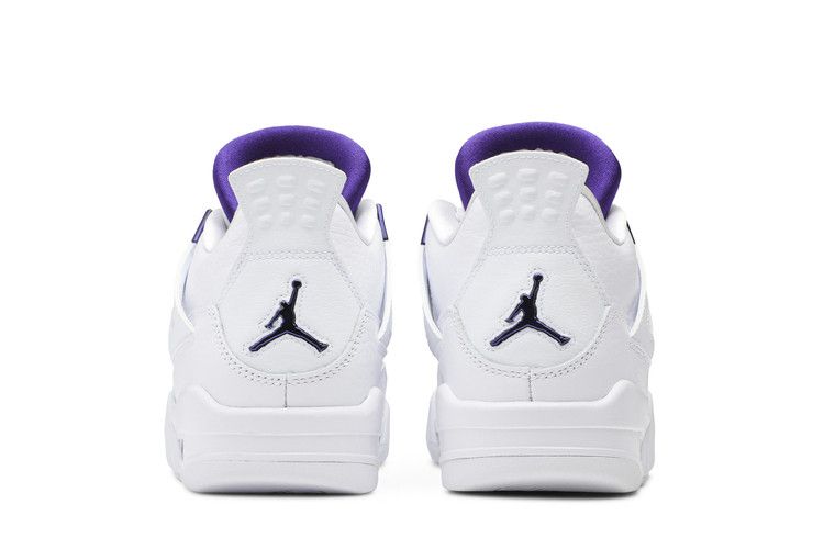 Air Jordan 4 Retro GS Purple Metallic - Air Jordan Sneaker, Detailansicht 8