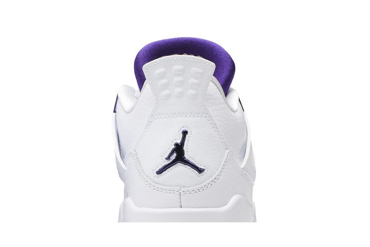 Air Jordan 4 Retro GS Purple Metallic - Air Jordan Sneaker, Detailansicht 9