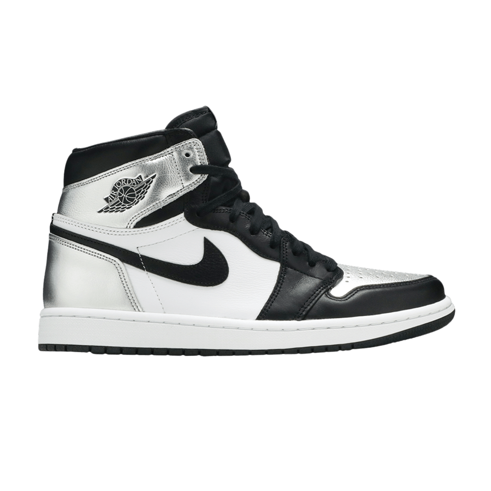 Air Jordan 1 Retro High Silver Toe - Air Jordan Sneaker