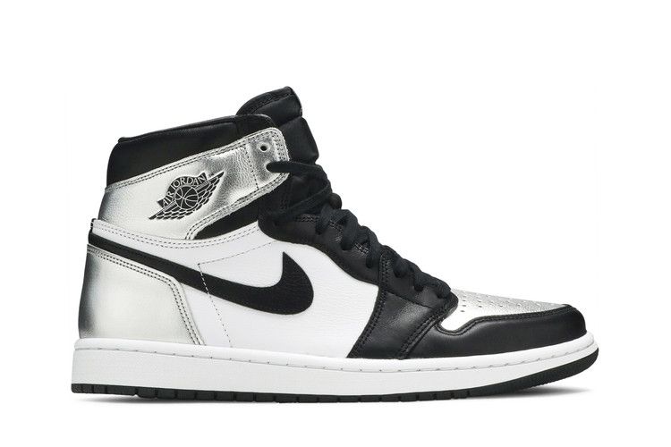 Air Jordan 1 Retro High Silver Toe - Air Jordan Sneaker
