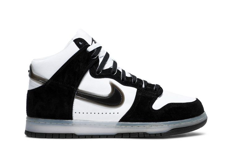 Slam Jam x Nike Dunk High Black - Nike Sneaker, Detailansicht 3