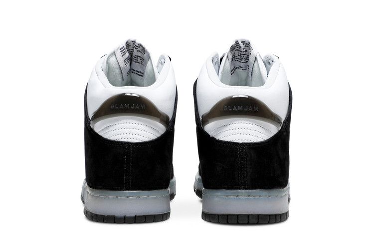 Slam Jam x Nike Dunk High Black - Nike Sneaker, Detailansicht 8