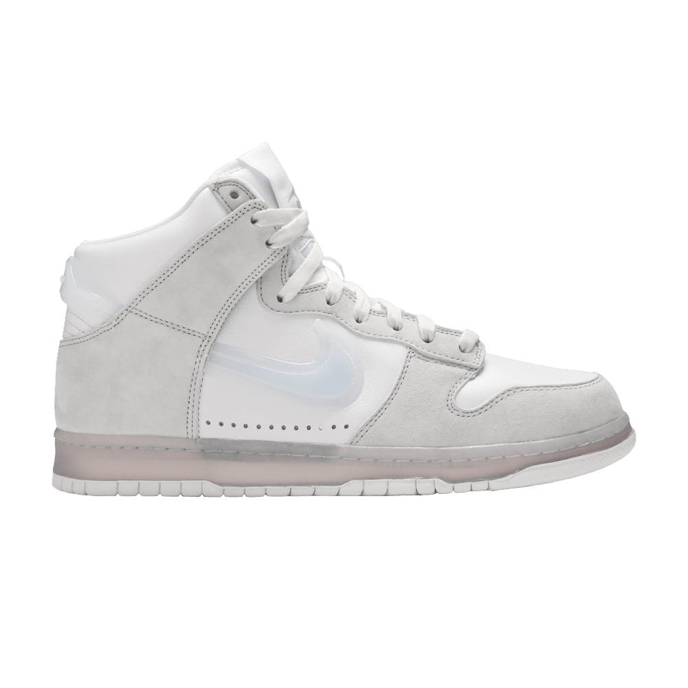 Slam Jam x Nike Dunk High White Platinum - Nike Sneaker