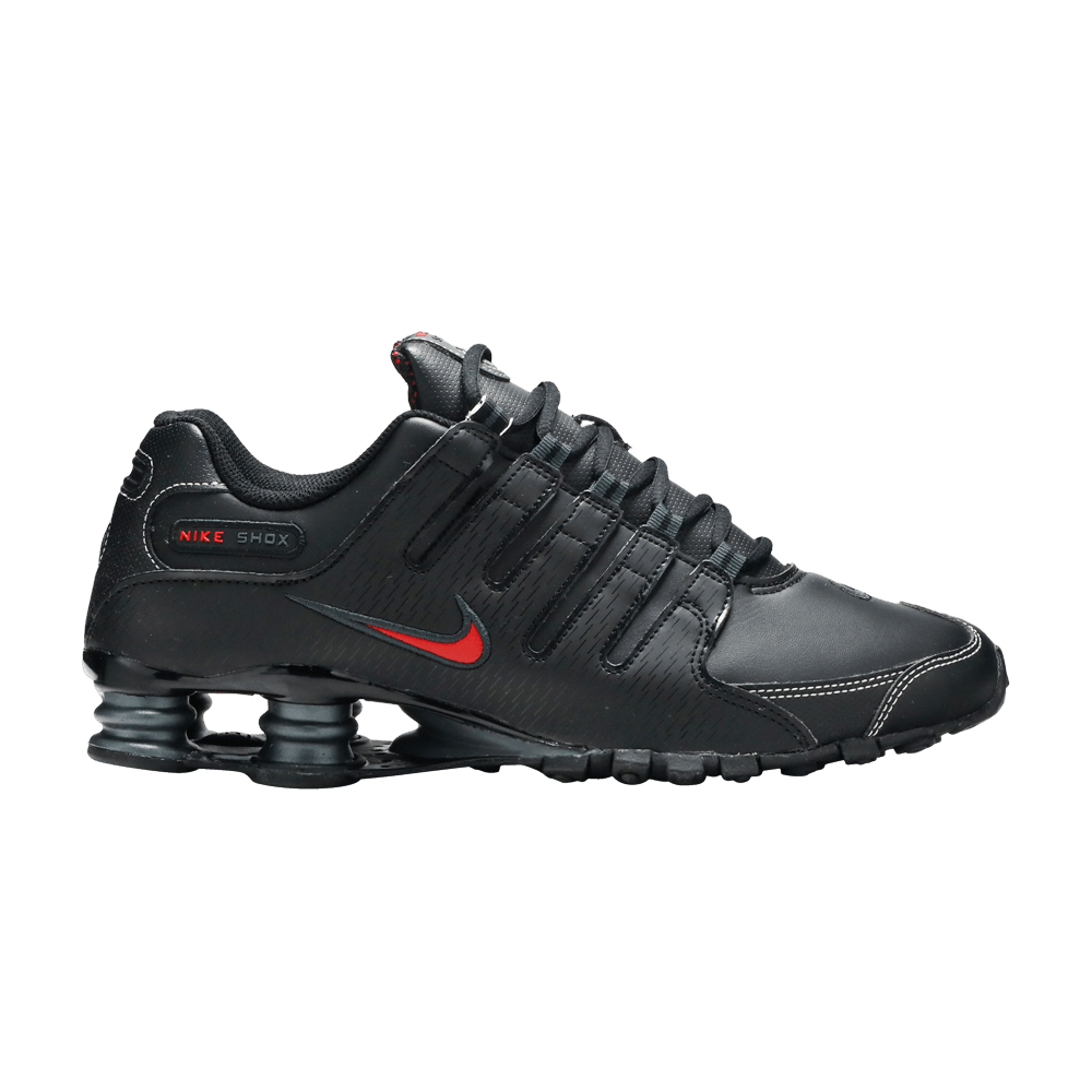 Nike Shox NZ Black Varsity Red - Nike Sneaker