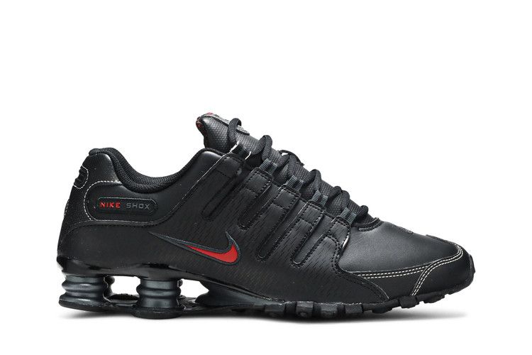 Nike Shox NZ Black Varsity Red - Nike Sneaker, Detailansicht 3