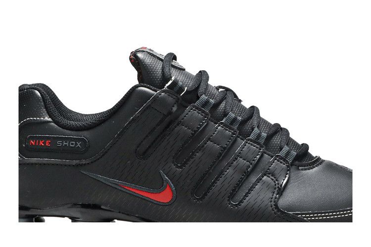 Nike Shox NZ Black Varsity Red - Nike Sneaker, Detailansicht 4