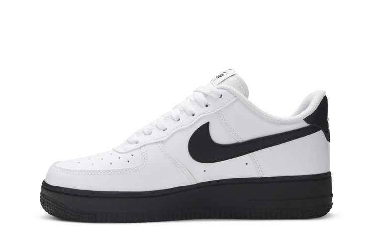 Nike Air Force 1 Low White Black Midsole - Nike Sneaker, Detailansicht 4