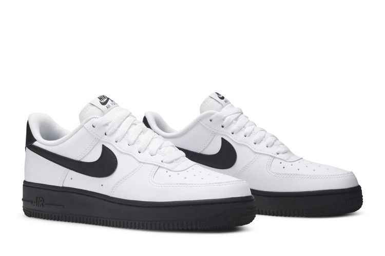 Nike Air Force 1 Low White Black Midsole - Nike Sneaker, Detailansicht 9