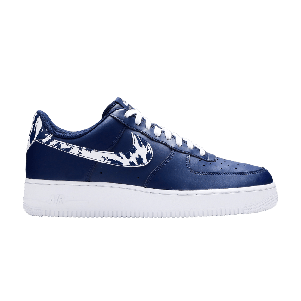 Nike Air Force 1 Low Camo Swoosh - Blue Void - Nike Sneaker