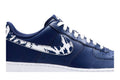 Nike Air Force 1 Low Camo Swoosh - Blue Void - Nike Sneaker, Detailansicht 4
