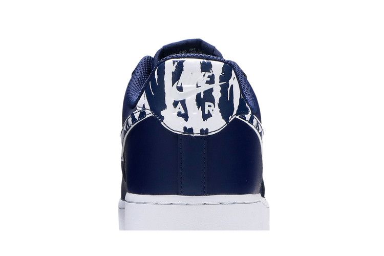 Nike Air Force 1 Low Camo Swoosh - Blue Void - Nike Sneaker, Detailansicht 9