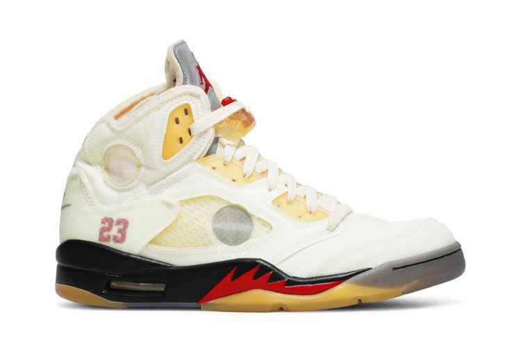 Air Jordan 5 Retro Off-White Sail - Air Jordan Sneaker
