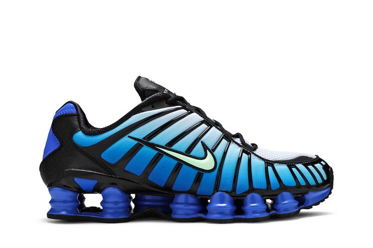 Nike Shox TL Vapor Green Racer Blue - Nike Sneaker, Detailansicht 2