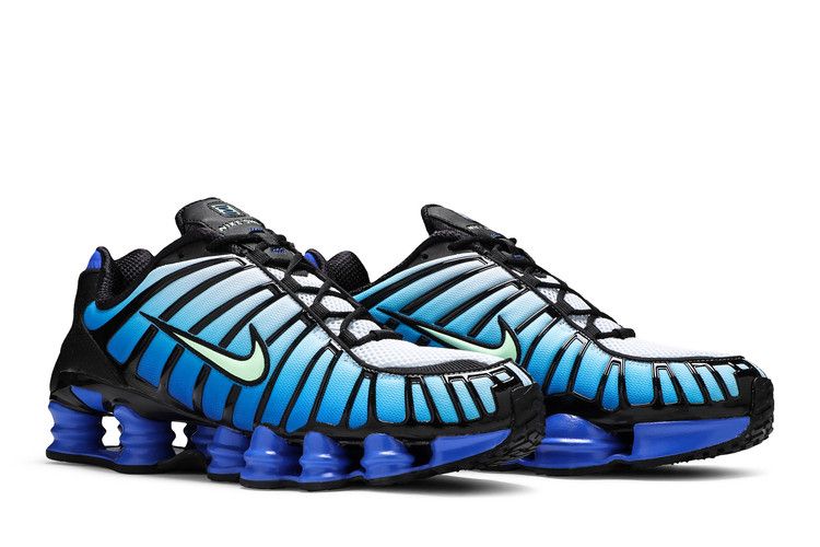 Nike Shox TL Vapor Green Racer Blue - Nike Sneaker, Detailansicht 9