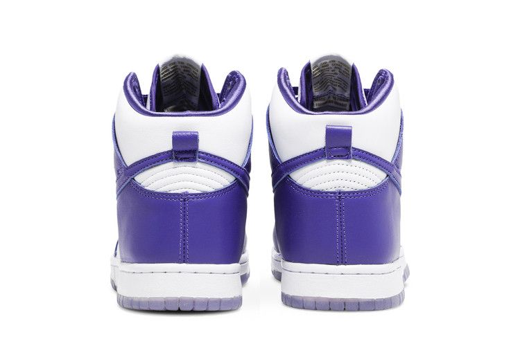 Nike Wmns Dunk High Varsity Purple - Nike Sneaker, Detailansicht 8