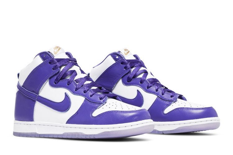 Nike Wmns Dunk High Varsity Purple - Nike Sneaker, Detailansicht 10