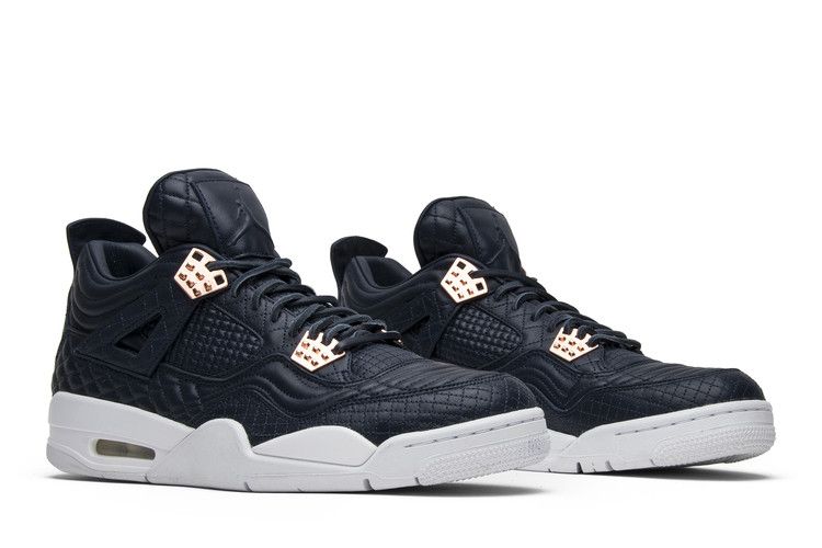 Air Jordan 4 Retro Premium Obsidian - Air Jordan Sneaker, Detailansicht 10