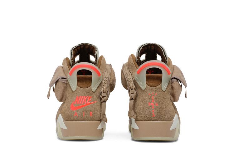 Travis Scott x Air Jordan 6 Retro British Khaki - Air Jordan Sneaker, Detailansicht 8