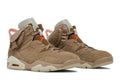Travis Scott x Air Jordan 6 Retro British Khaki - Air Jordan Sneaker, Detailansicht 10