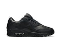 Nike Air Max 90 Leather Triple Black - Nike Sneaker, Detailansicht 3