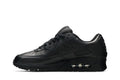 Nike Air Max 90 Leather Triple Black - Nike Sneaker, Detailansicht 5