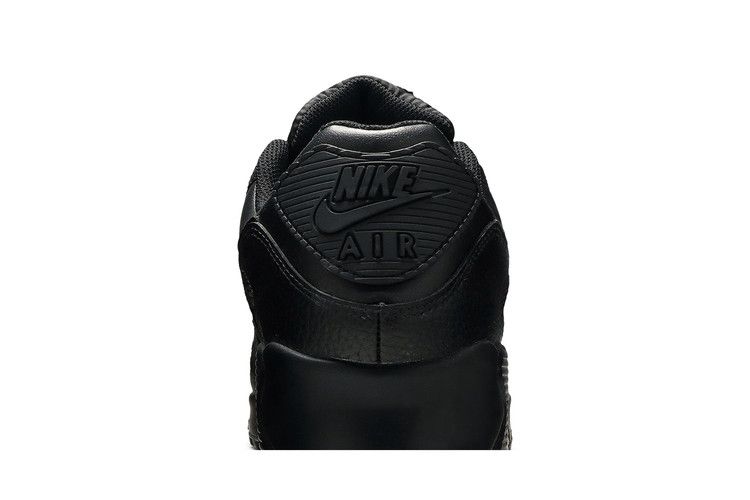 Nike Air Max 90 Leather Triple Black - Nike Sneaker, Detailansicht 9