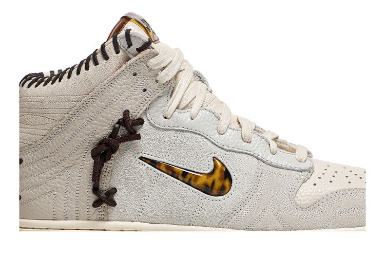 Bodega x Nike Dunk High Friends & Family - Nike Sneaker, Detailansicht 4