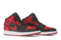 Air Jordan 1 Mid Banned (GS) - Air Jordan Sneaker, Detailansicht 9