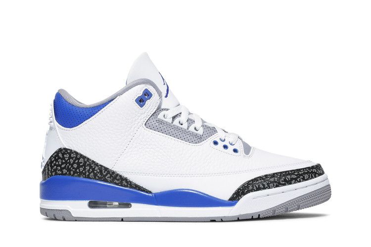 Air Jordan 3 Retro Racer Blue - Air Jordan Sneaker, Detailansicht 2