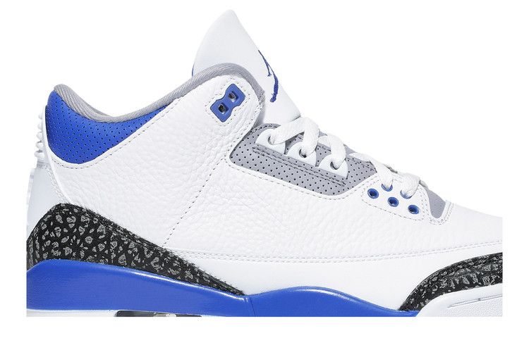 Air Jordan 3 Retro Racer Blue - Air Jordan Sneaker, Detailansicht 3